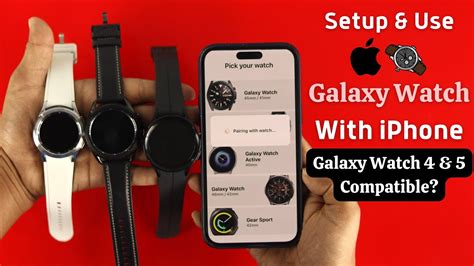 smart watch connect to iphone|link samsung watch to iphone.